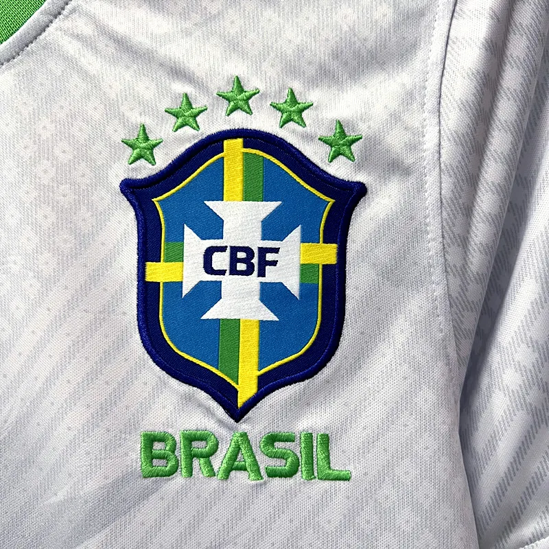 2022/2023 Brasil Branco Graffiti Edição Camisa de futebol Qualidade tailandesa 1:1 - Image 6
