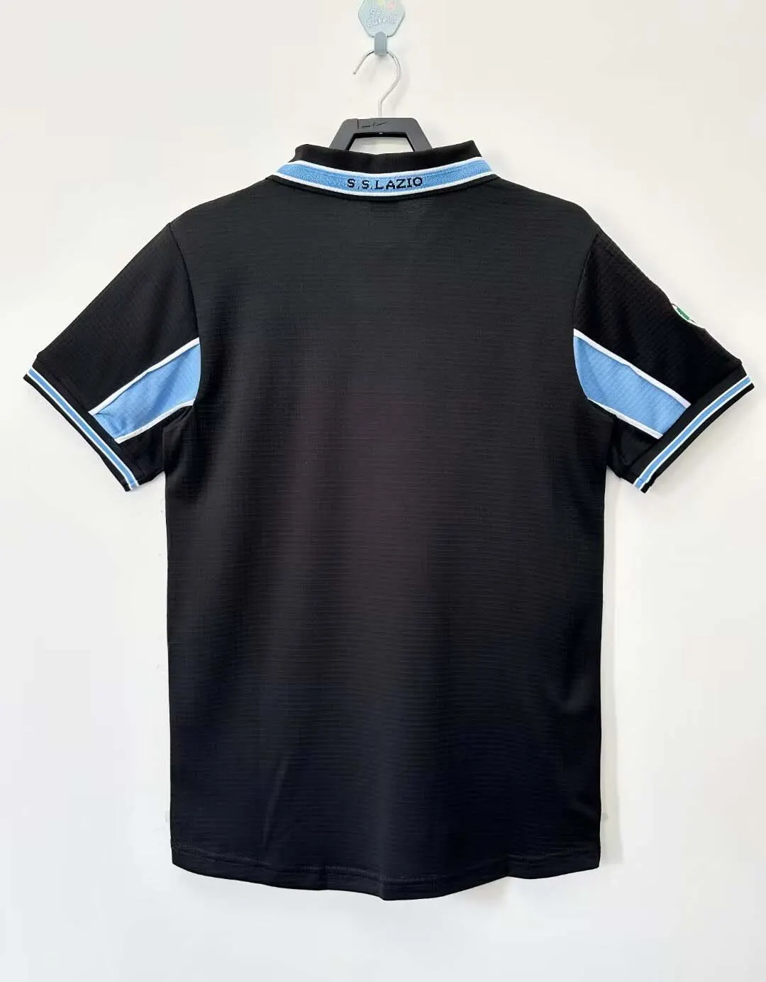 1998/1999 Retro Lazio Deplasman Futbol forması 1:1 Tayland kalitesi - Görsel 3