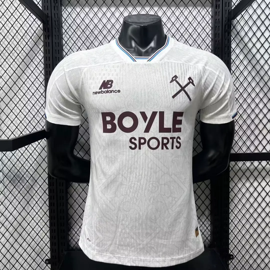 2026-2027 Spelersversie West Ham United Uit Voetbalshirt 1:1 Thaise kwaliteit
