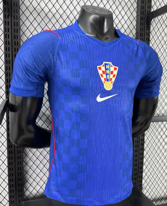 2026-2027 Versione giocatore Croazia Nazionale Trasferta Maglia da calcio Qualità thai 1:1 - immagine 5