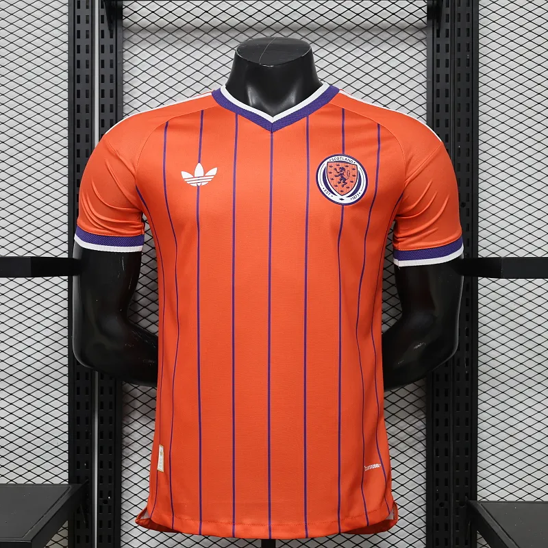 2026 Spielerversion Schottland Nationalmannschaft Auswärts Fußballtrikot 1:1 Thai-Qualität