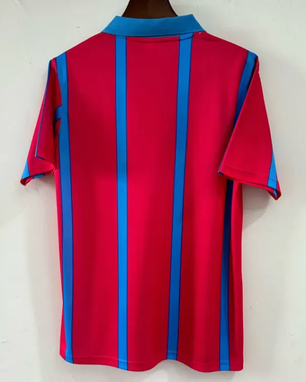1993-1995 Retro Aston Villa İç saha Futbol forması 1:1 Tayland kalitesi - Görsel 2