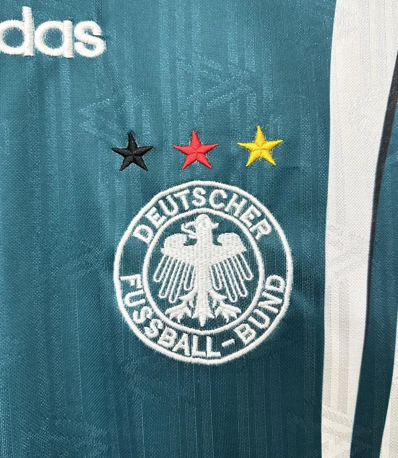 1996 Retro Soccer Jersey Germany Away - Image 6