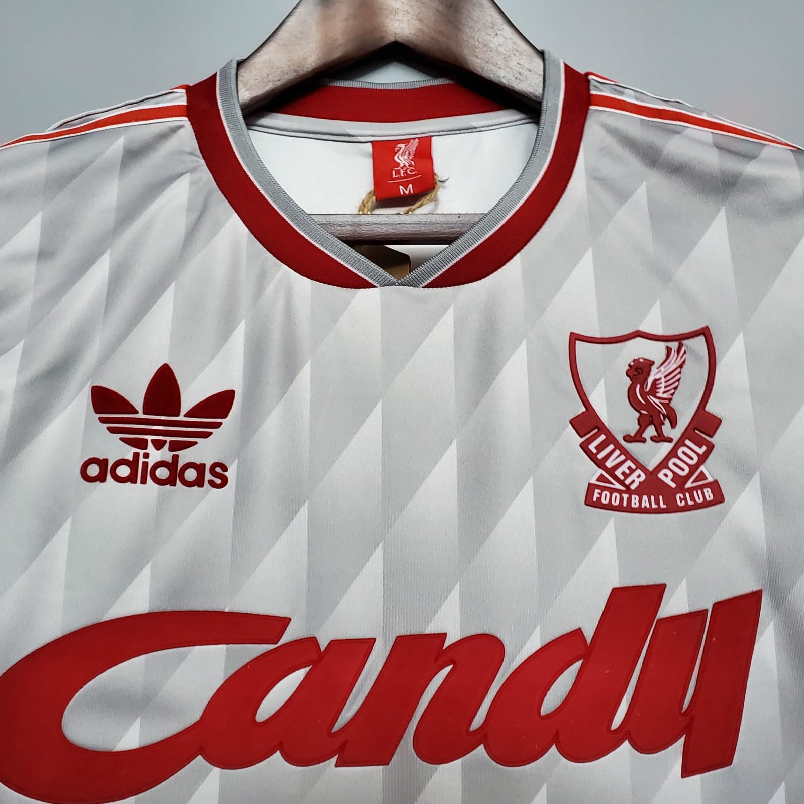 1989/1991 Retro Liverpool Trasferta Maglia da calcio Qualità thai 1:1 - immagine 4
