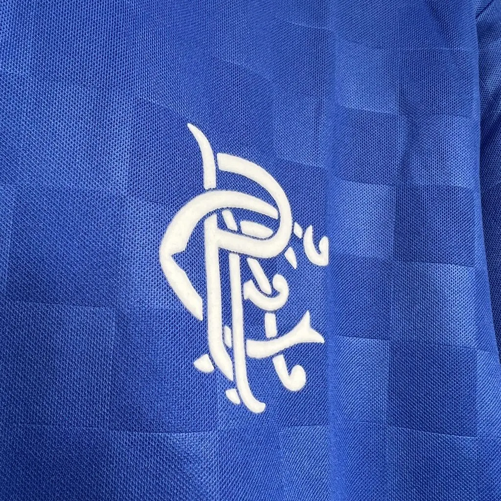 1987/1990 Retro Rangers Casa Maglia da calcio Qualità thai 1:1 - immagine 5