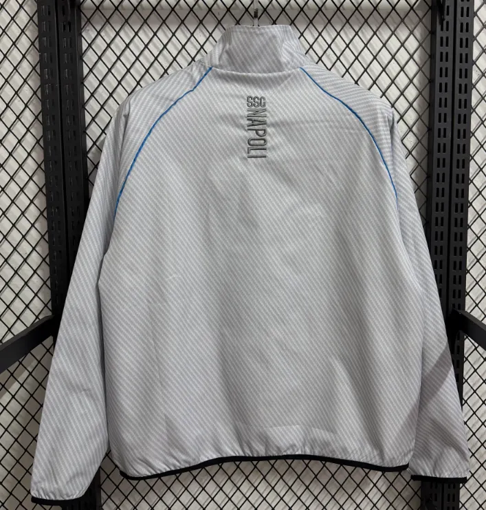 2025/2026 Napoli Windbreaker Football Shirt 1:1 Thai Quality - Image 2