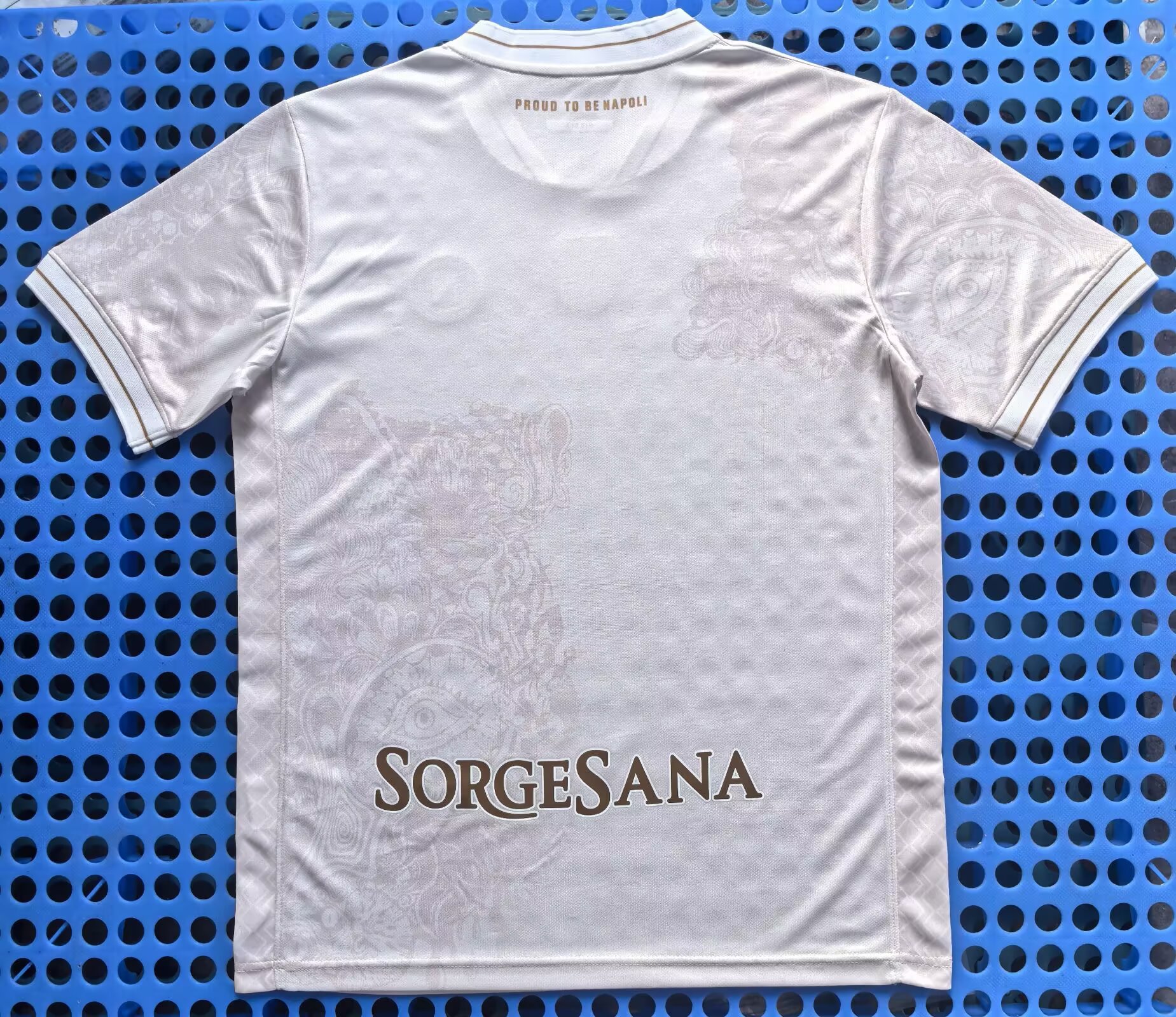 2025/2026 Napoli Uit Voetbalshirt 1:1 Thaise kwaliteit - Afbeelding 3