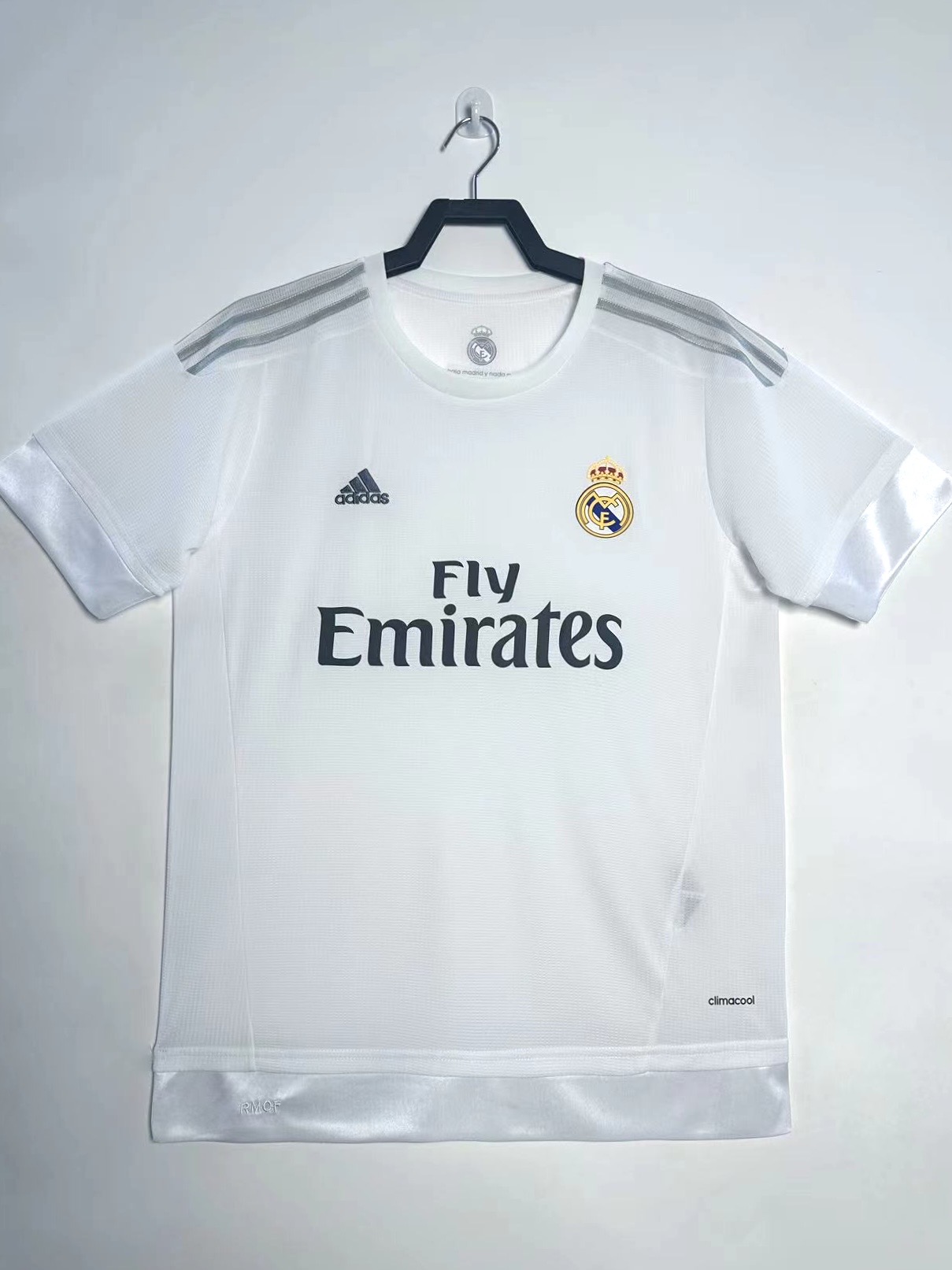 2015/2016 Retro Real Madrid Thuis Voetbalshirt 1:1 Thaise kwaliteit
