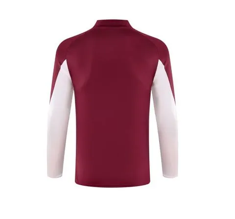 2024 Bayern Chándal media cremallera Rojo Camiseta Conjunto Calidad tailandesa 1:1 - Imagen 5