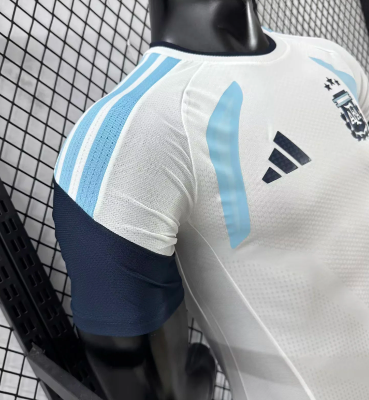 2026-2027 Versione giocatore Argentina Tuta da allenamento Bianco Maglia da calcio Qualità thai 1:1 - immagine 8