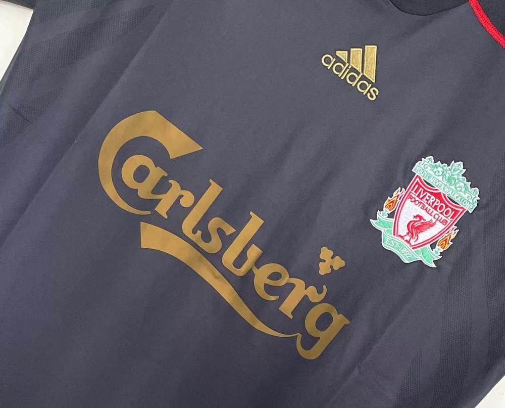 2009/2010 Retro Liverpool Visitante Camiseta de fútbol Calidad tailandesa 1:1 - Imagen 3