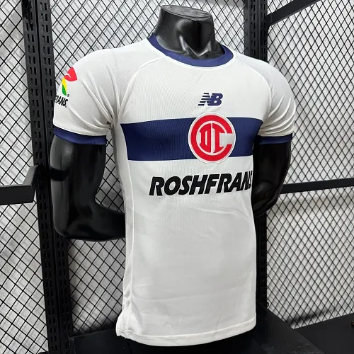 2026/2027 Versión jugador Deportivo Toluca Visitante Camiseta de fútbol Calidad tailandesa 1:1 - Imagen 3