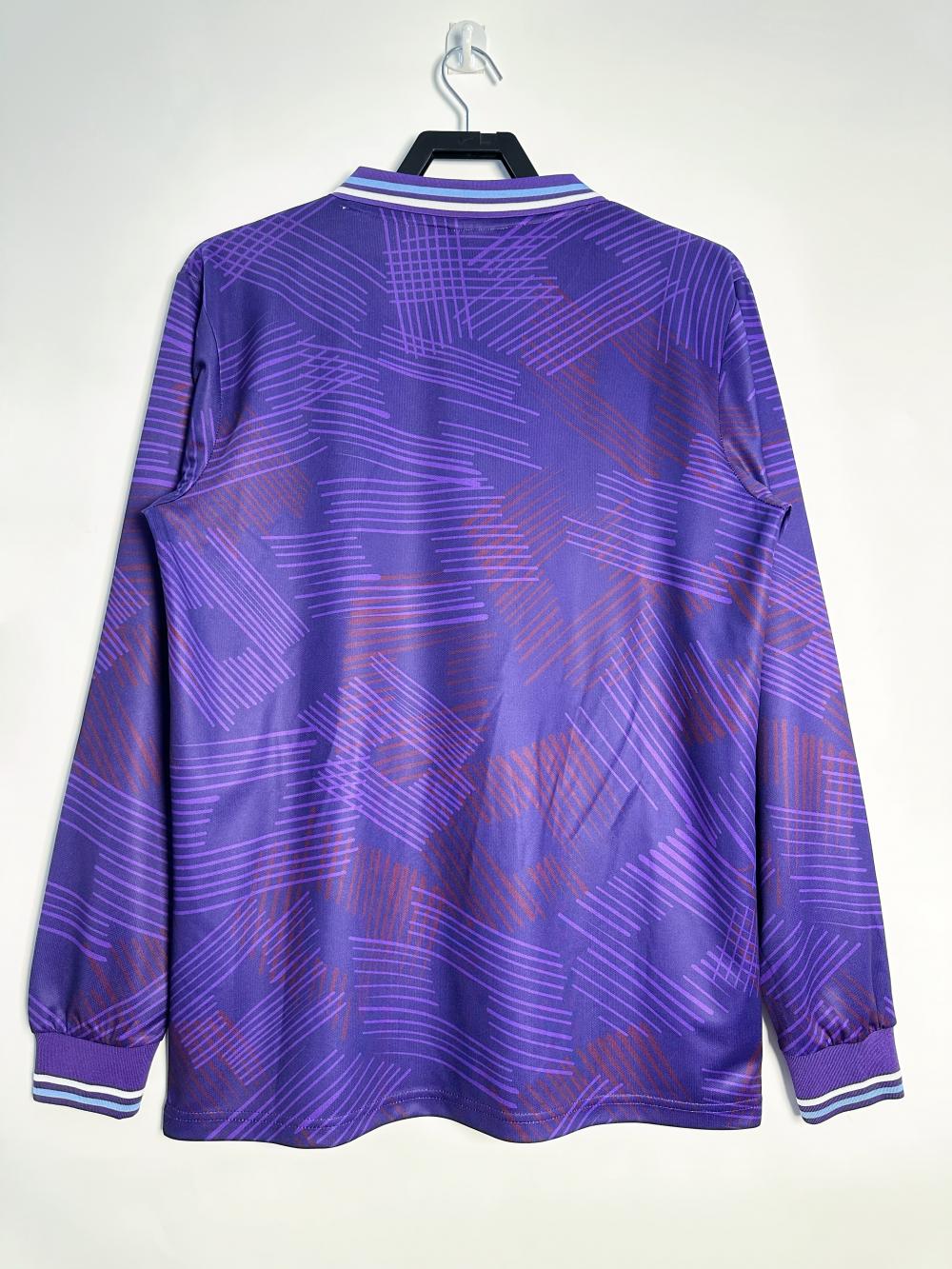 1992/1993 Retro Langarm Fiorentina Heim Fußballtrikot 1:1 Thai-Qualität – Bild 2