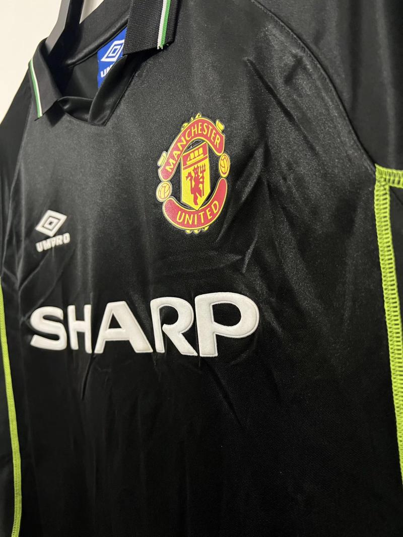 1998/1999 Retro Manchester United Terza Trasferta Maglia da calcio Qualità thai 1:1 - immagine 4