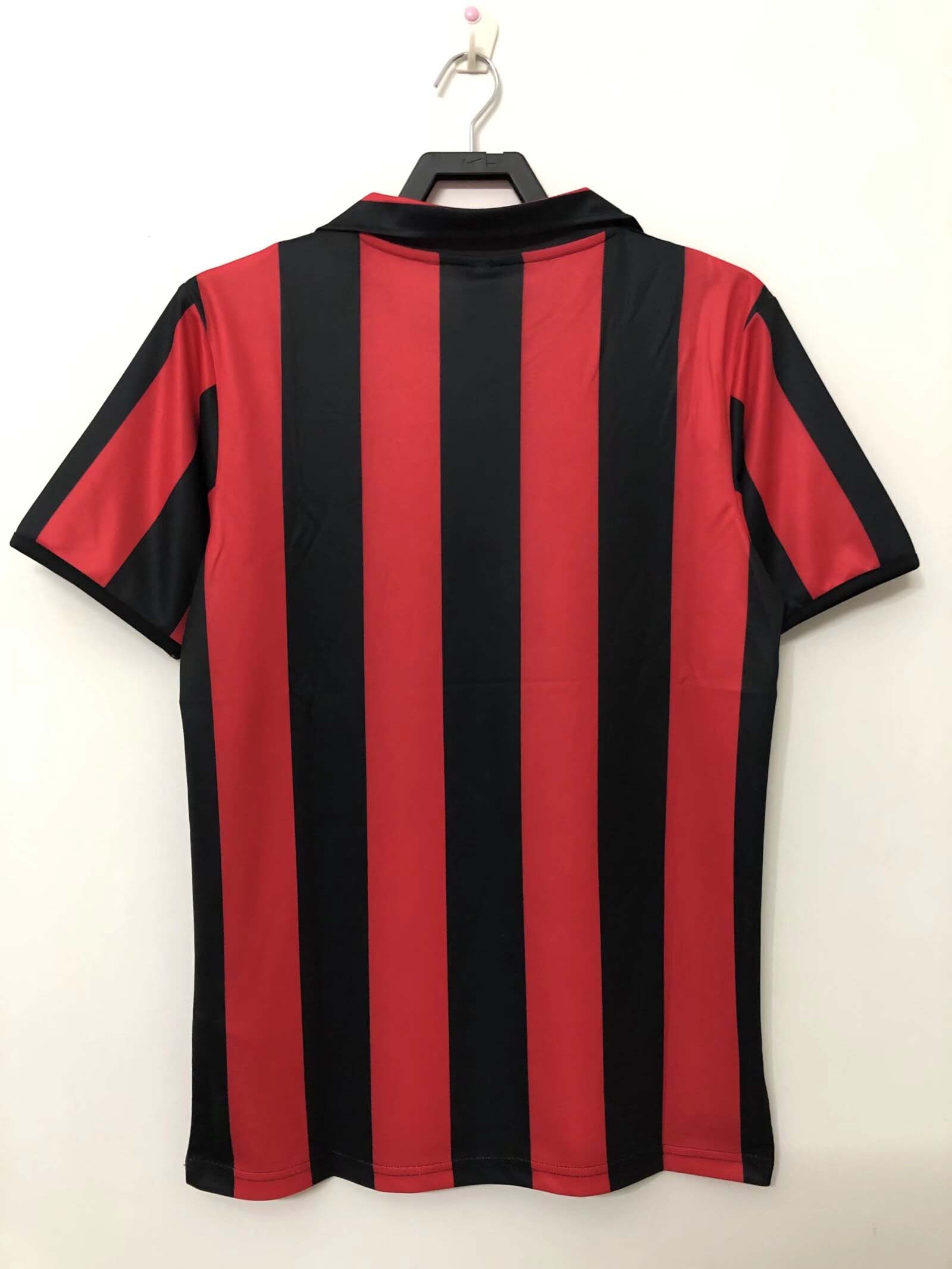 1988/1989 Ретро AC Milan Домашняя Футбольная футболка Тайское качество 1:1 — изображение 2