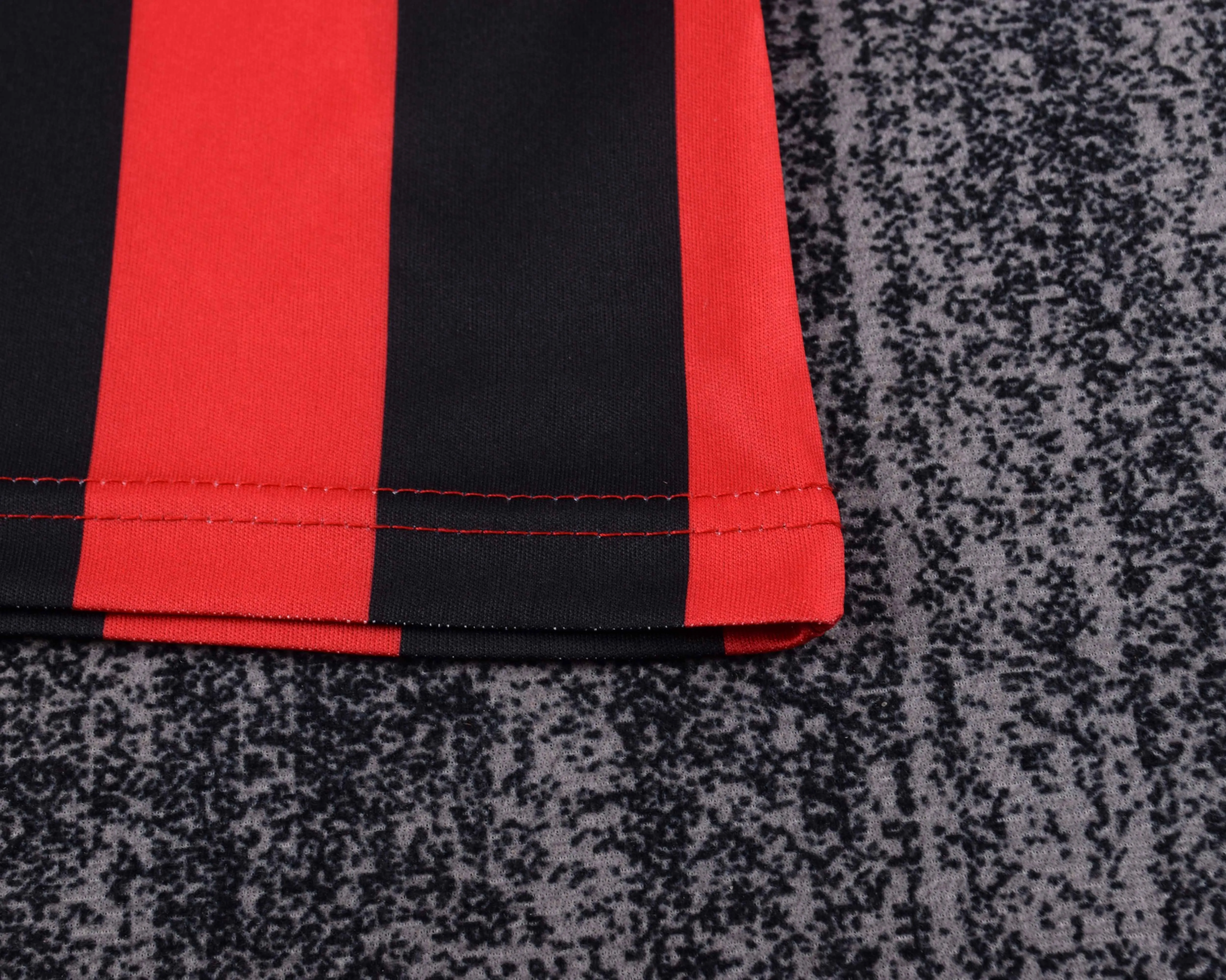 1990-1991 Retro AC Milan Casa Maglia da calcio Qualità thai 1:1 Taglia bambino - immagine 8
