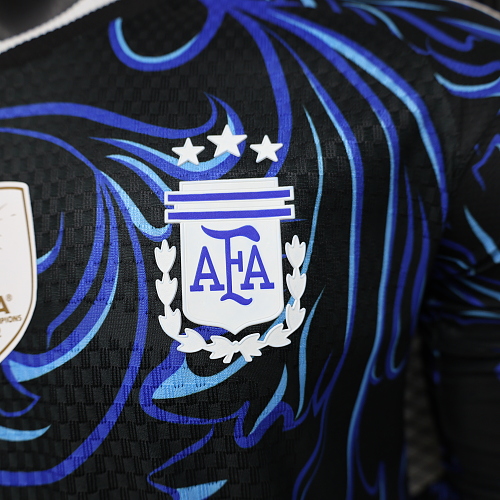 2026 Manga larga Versión jugador Argentina Visitante Camiseta Calidad tailandesa 1:1 - Imagen 7