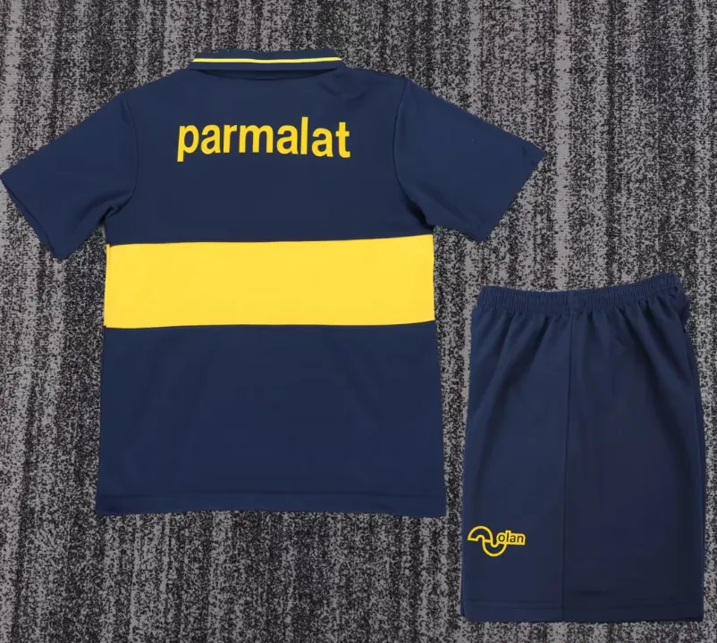 1993/1995 Rétro Boca Juniors Domicile Maillot de football Qualité thaï 1:1 Taille enfant – Image 2