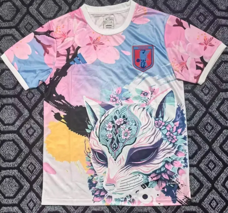 2025/2026 Japan Rosa Fox Fußballtrikot 1:1 Thai-Qualität