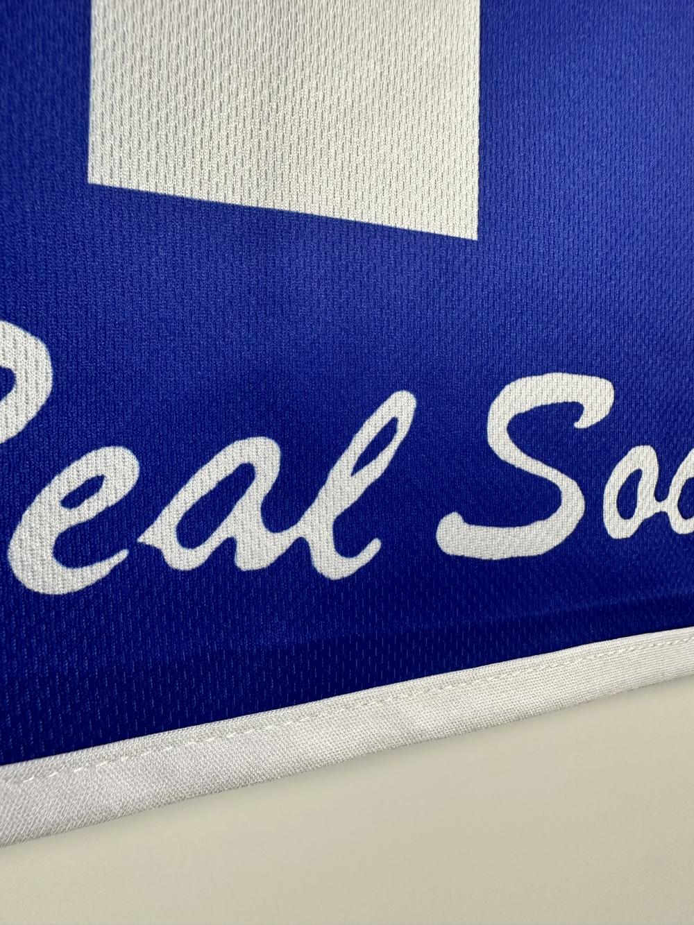 2002-2003 Rétro Real Sociedad Domicile Maillot de football Qualité thaï 1:1 – Image 11