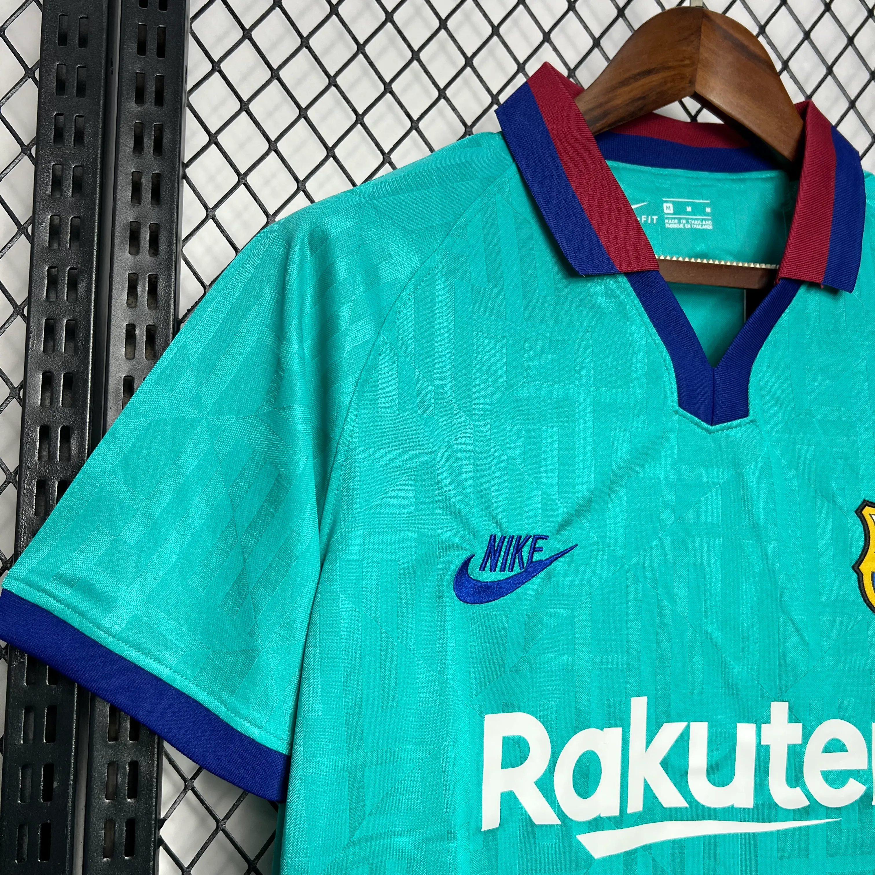 2019/2020 Retro Barcelona Üçüncü Deplasman Futbol forması 1:1 Tayland kalitesi - Görsel 4