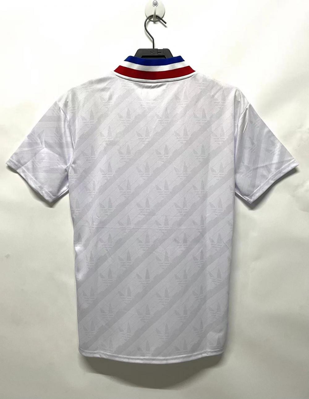 1995-1996 Rétro Lyon Domicile Maillot de football Qualité thaï 1:1 – Image 2
