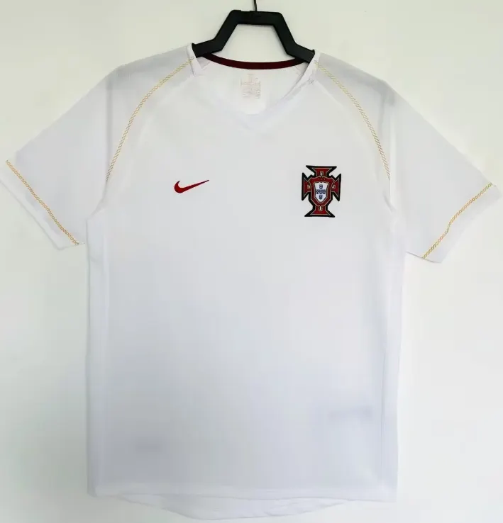 2006 复古 葡萄牙 第三 客场 足球球衣 1:1 泰版品质