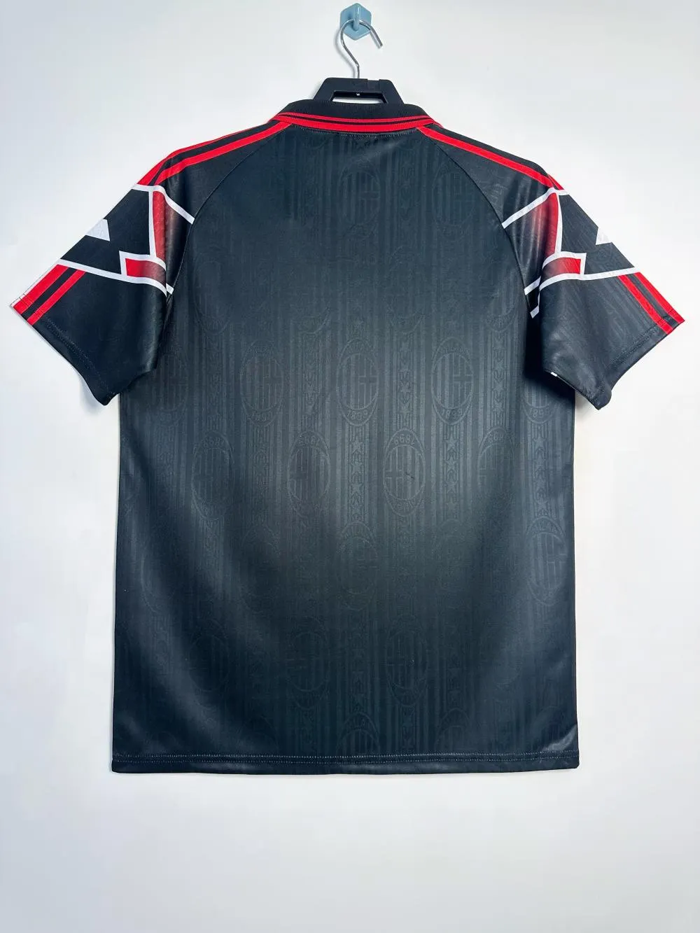 1997/1998 Retro AC Milan Speciale editie Zwart Voetbalshirt 1:1 Thaise kwaliteit - Afbeelding 2