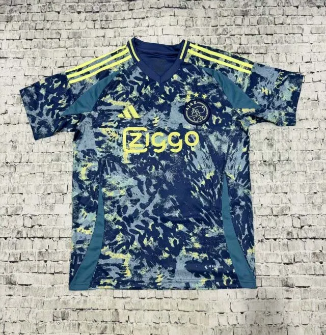 2024/2025 Ajax Uit Voetbalshirt 1:1 Thaise kwaliteit