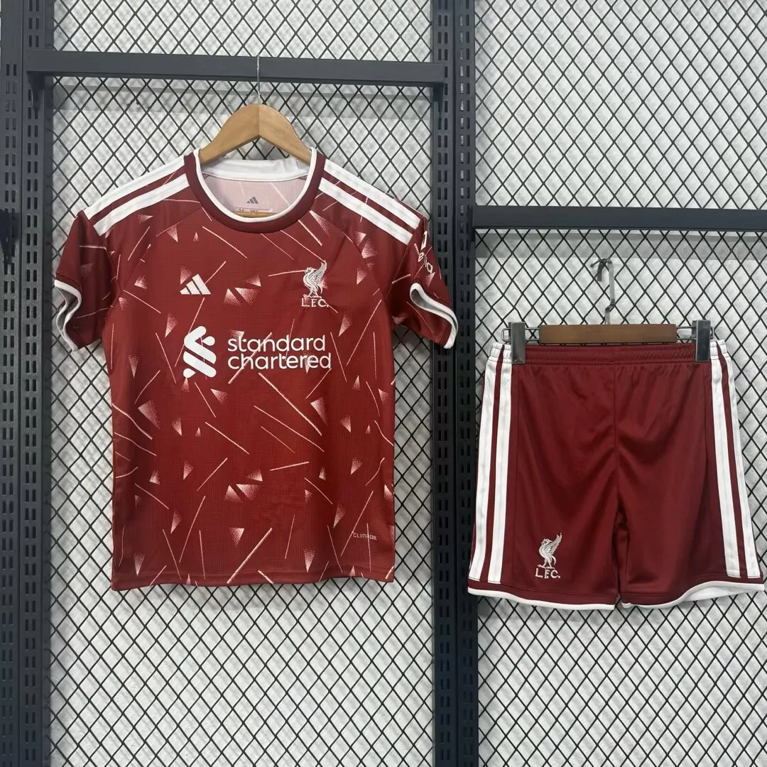 2026/2027 Liverpool Casa Maglia da calcio Qualità thai 1:1 Taglia bambino