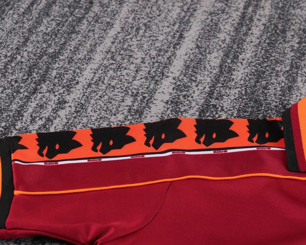 1998-1999 Retro Roma Home Soccer Jersey 1:1 Thai Quality Kids Size - Image 4
