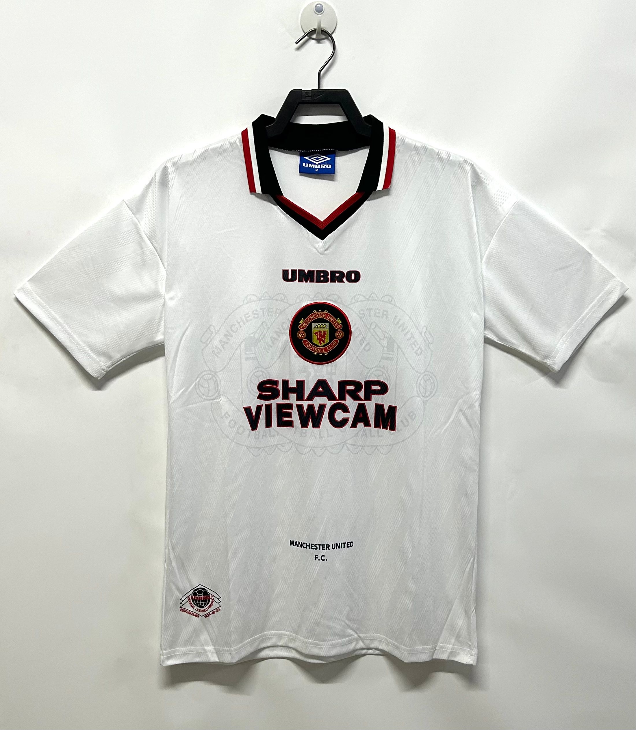 1996/1997 Retro Manchester United Wyjazdowa Koszulka piłkarska Jakość tajska 1:1