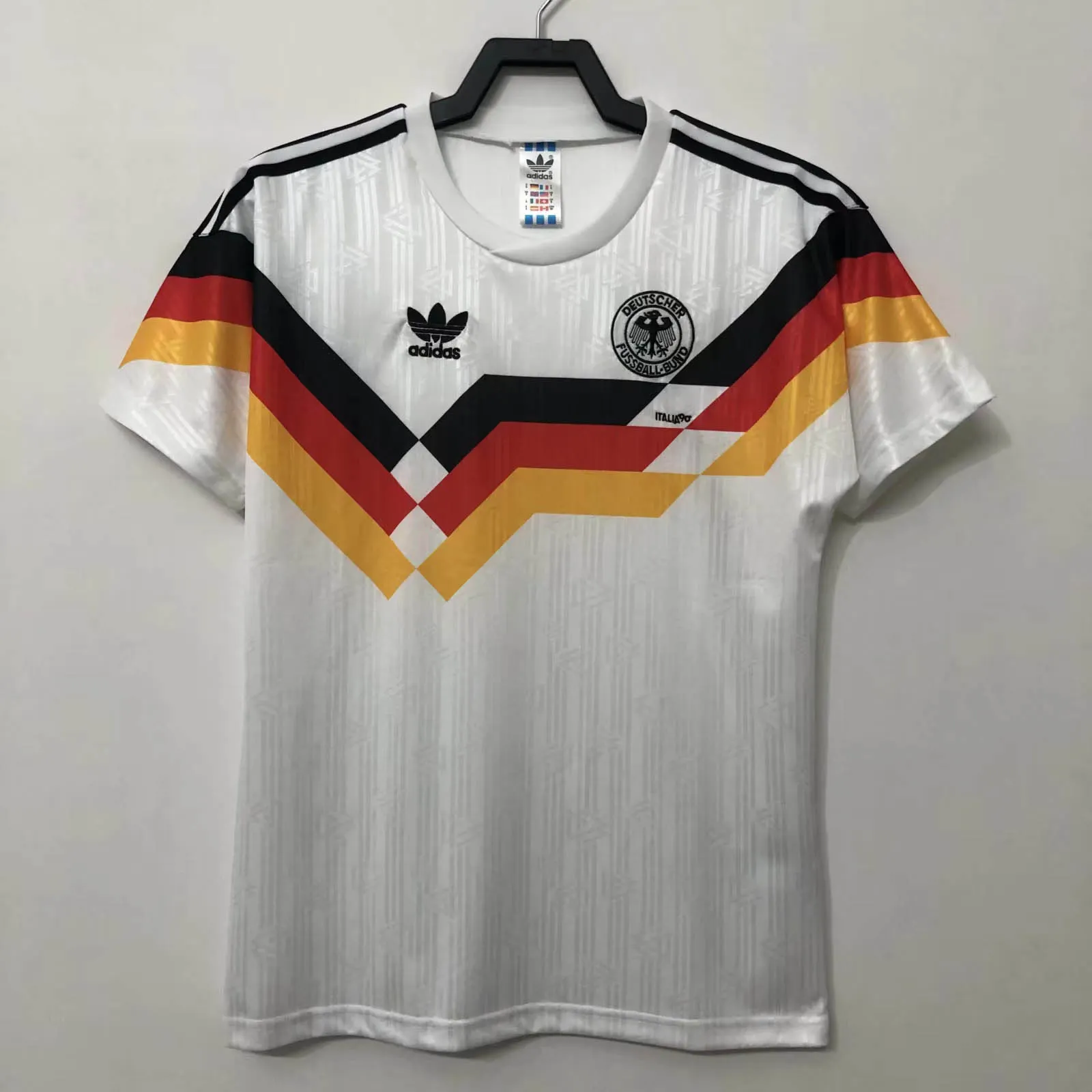 1990 Retro Camiseta de fútbol Alemania Local