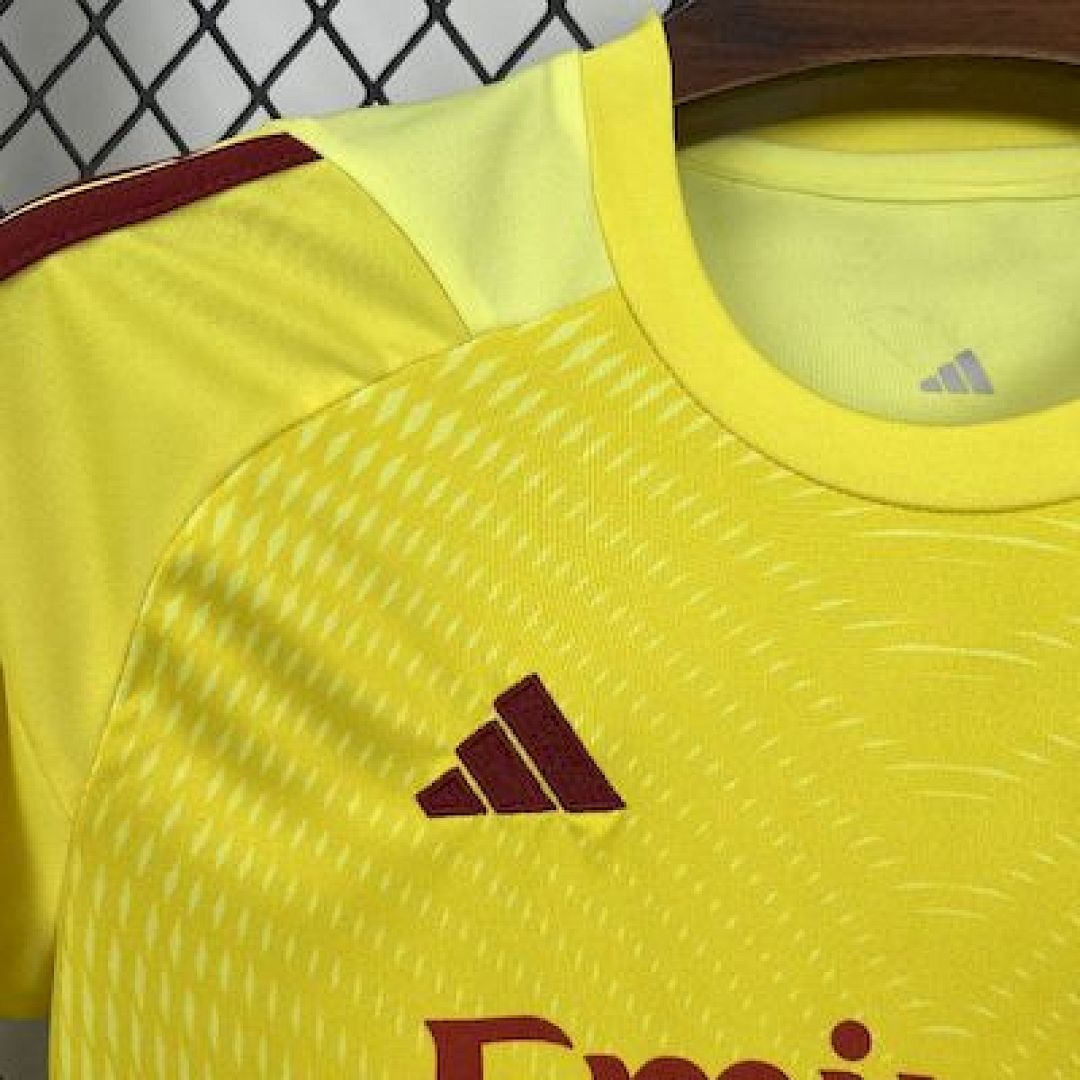 2025/2026 Real Madrid Bramkarz 01 Koszulka piłkarska Jakość tajska 1:1 Rozmiar dziecięcy - obrazek 4