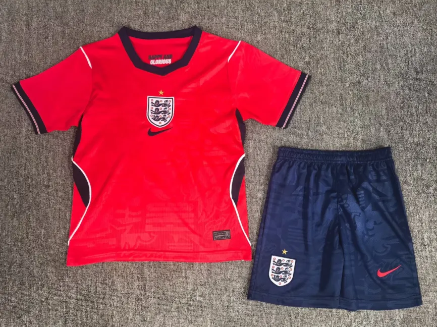 2026 England Away Football Jersey 1:1 Thai Quality Kids Size