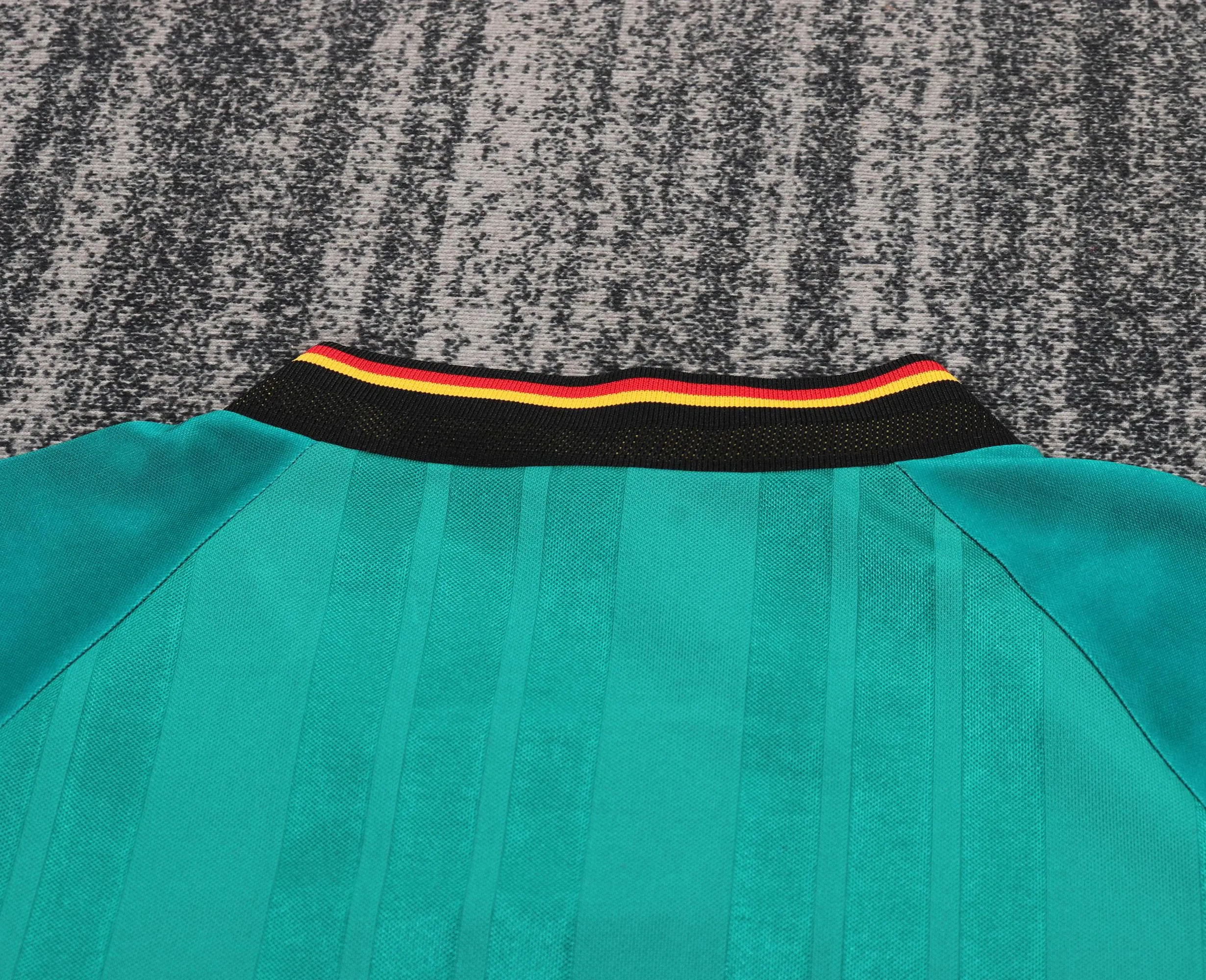 1992 Retro Deutschland Auswärts Fußballtrikot 1:1 Thai-Qualität Kindergröße – Bild 4