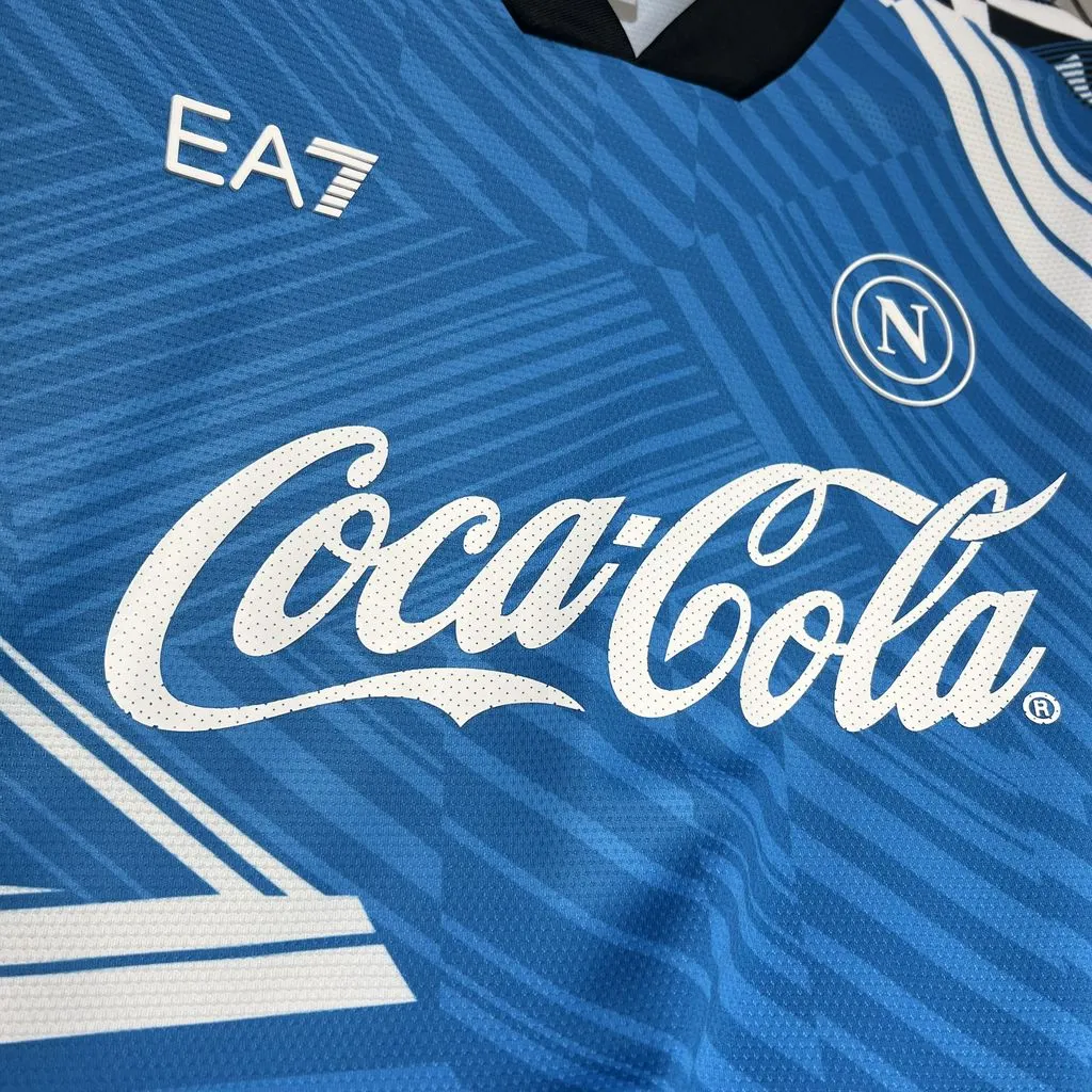 2024/2025 那不勒斯 Coca-Cola 联名 版 球衣 1:1 泰版品质 - 图片 5