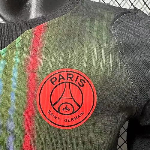 2026/2027 Длинный рукав Игровая версия Paris Saint-Germain Третья Гостевая Футбольная футболка Тайское качество 1:1 — изображение 6