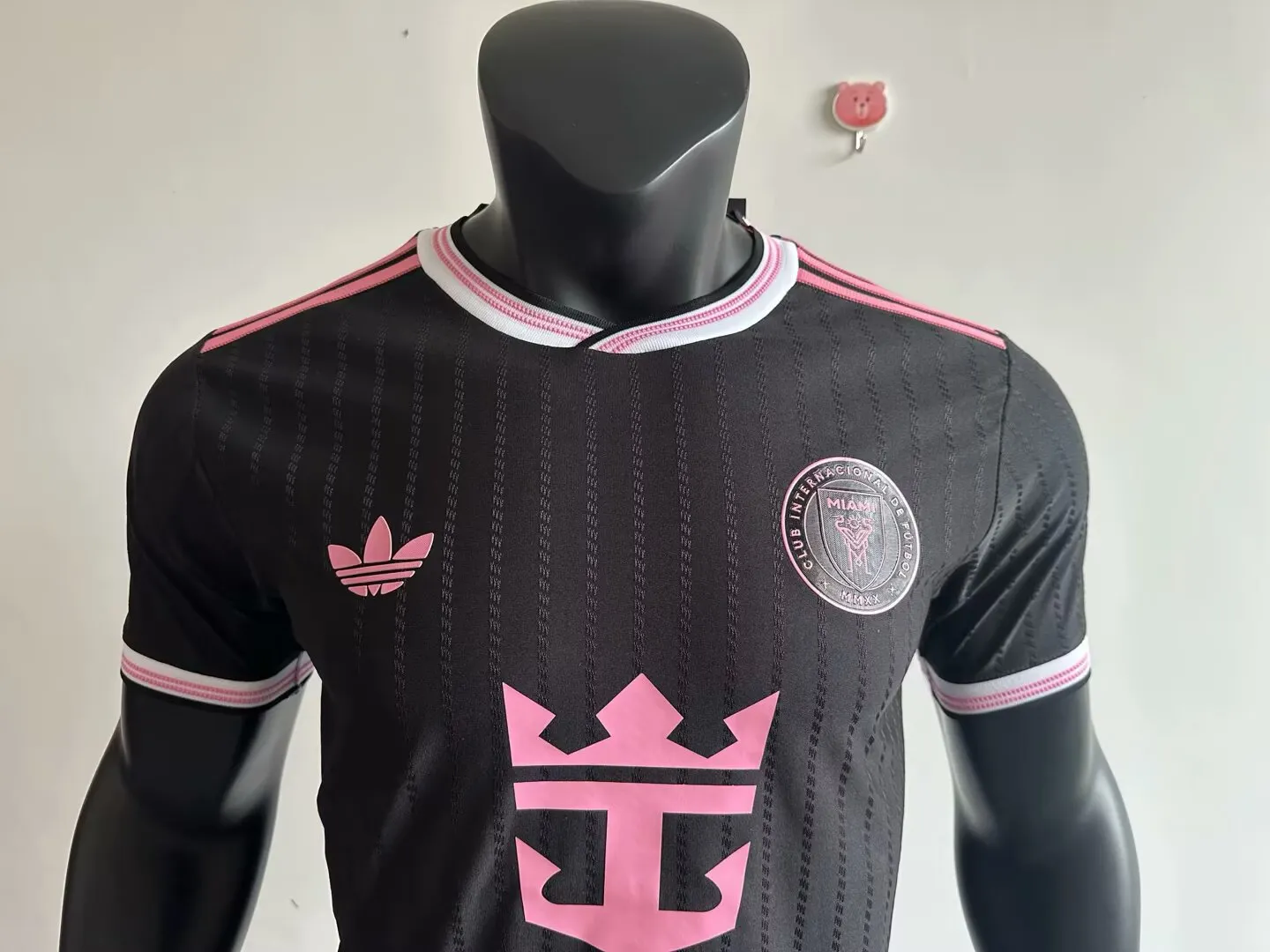 2025/2026 Player VersionInter Miami Second Away Black Football Jersey 1:1 Thai Quality - Image 4