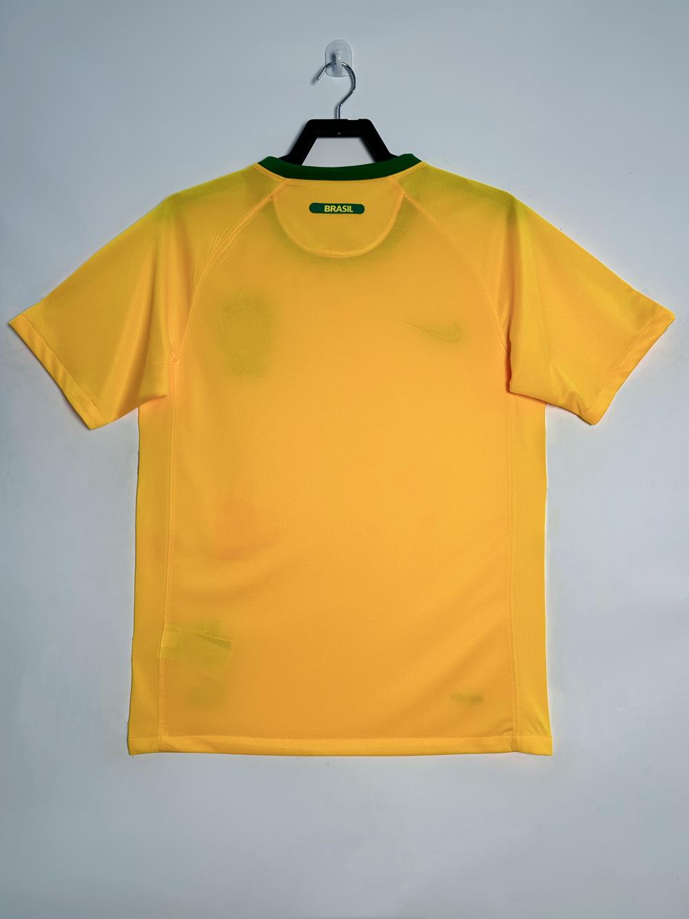 2010 Retro Brasil Local Camiseta de fútbol Calidad tailandesa 1:1 - Imagen 3