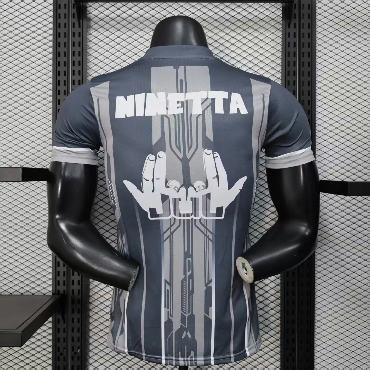 2025/2026 Игровая версия Olympique de Marseille Специальное издание Серый Футбольная футболка Тайское качество 1:1 — изображение 2