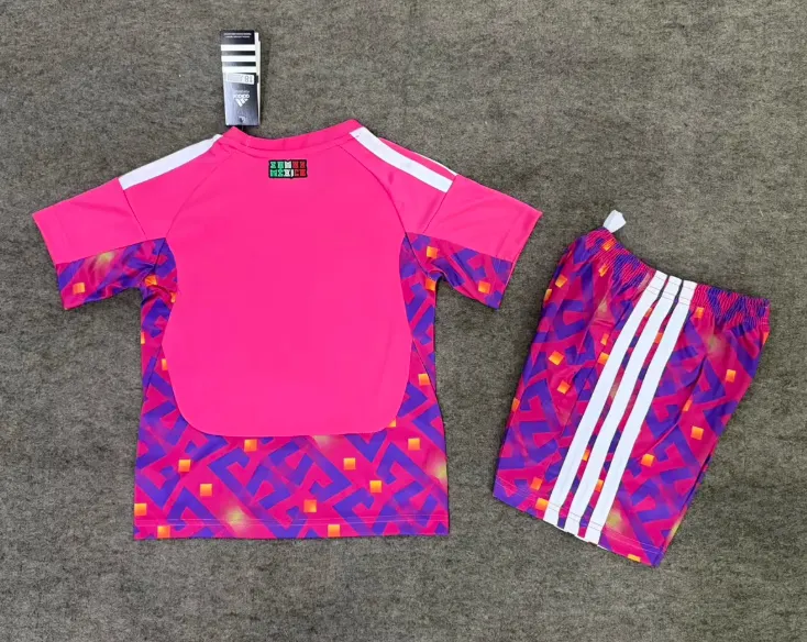 2026-2027 México Goleiro Camisa de futebol Qualidade tailandesa 1:1 Tamanho infantil - Image 3