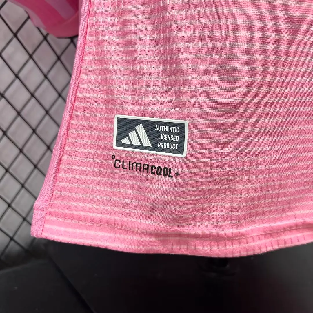 2026/2027 Manga larga Versión jugador Inter Miami Local Camiseta de fútbol 1:1 Calidad tailandesa - Imagen 8
