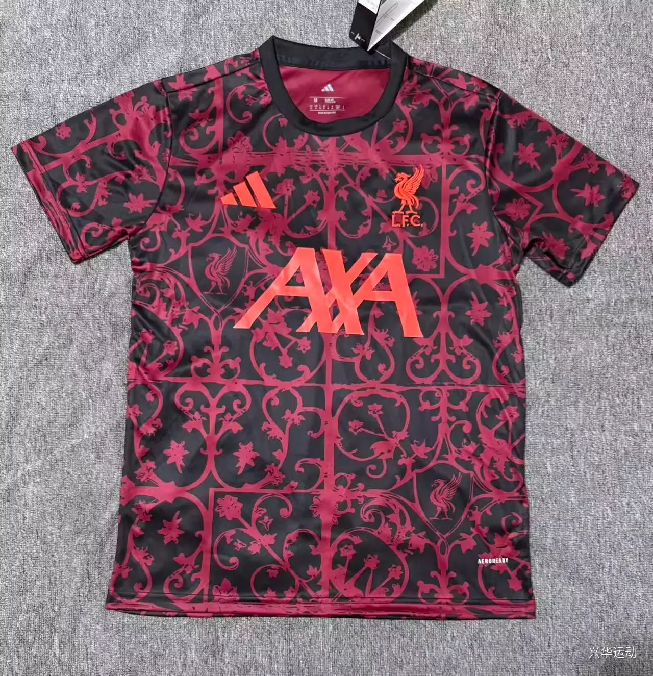 2025/2026 Liverpool Treino Roupas 01 Camisa de futebol Qualidade tailandesa 1:1