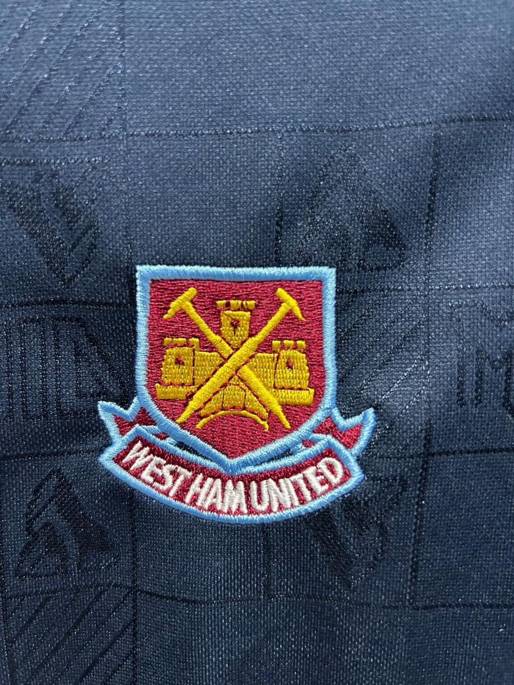 1999 Retro West Ham United Fußballtrikot Heim 1:1 Thai-Qualität – Bild 7