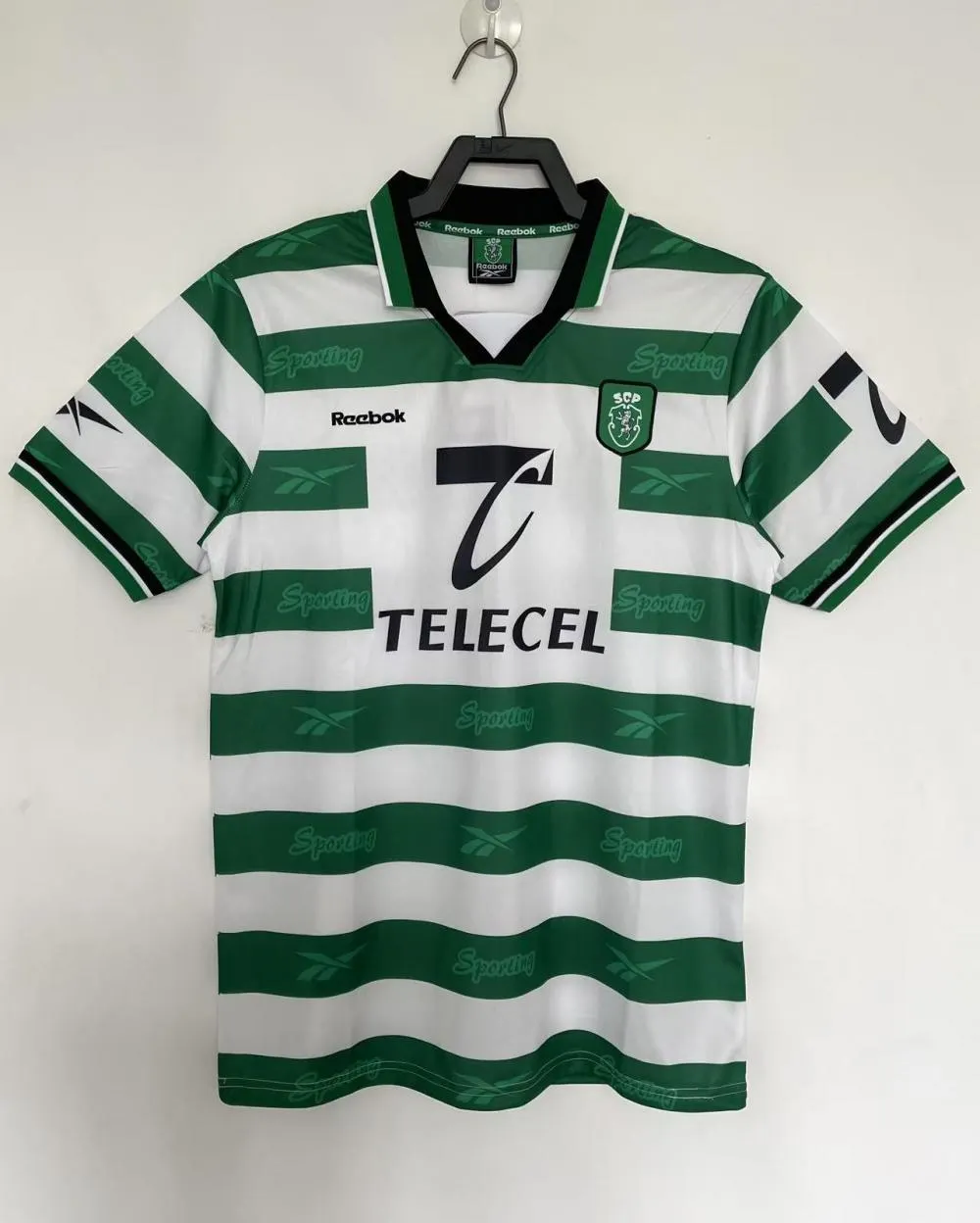1999/2000 Retro Sporting Lisbon İç saha Futbol forması 1:1 Tayland kalitesi