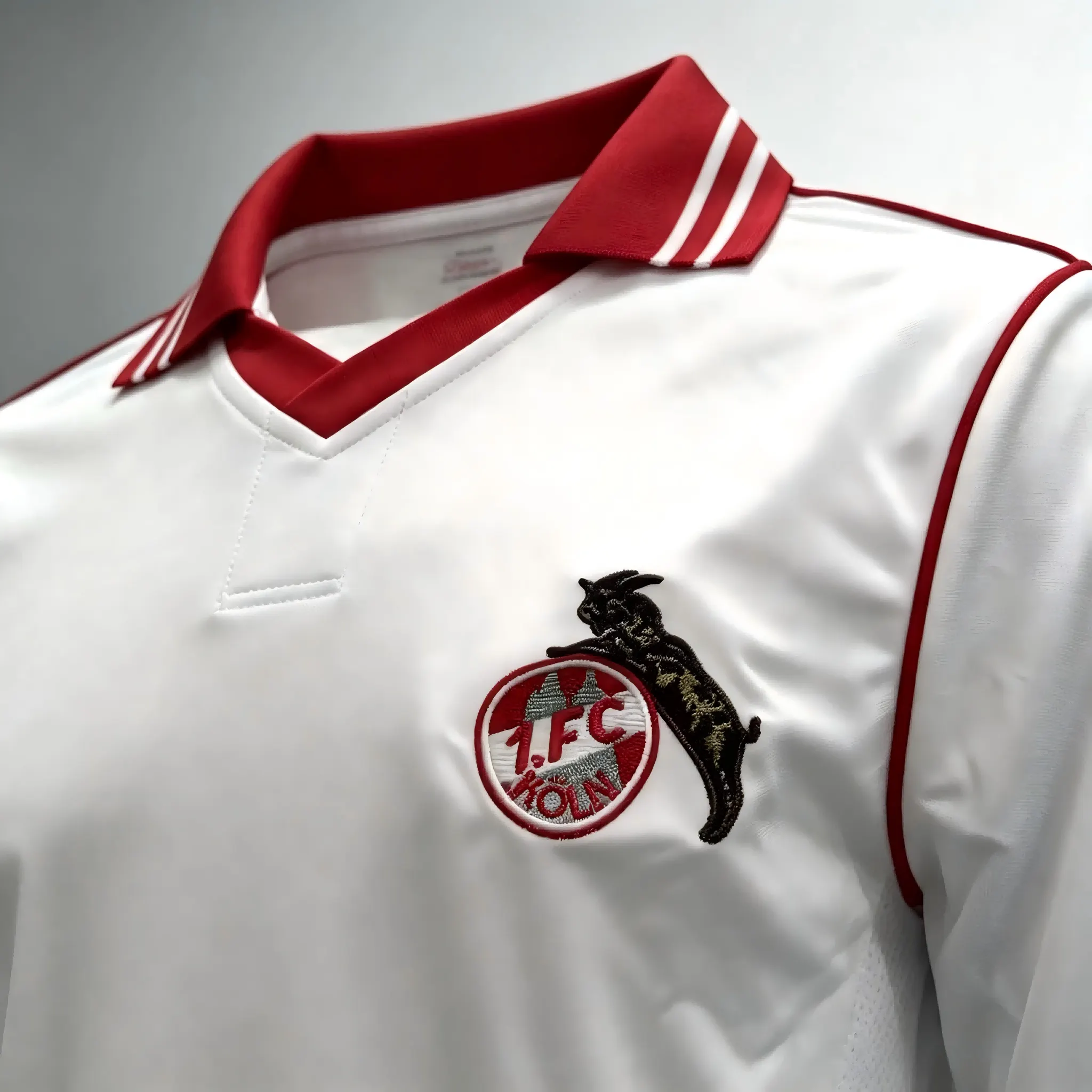 1978/1979 Retro FC Köln Casa Manica lunga Maglia da calcio Qualità thai 1:1 - immagine 4