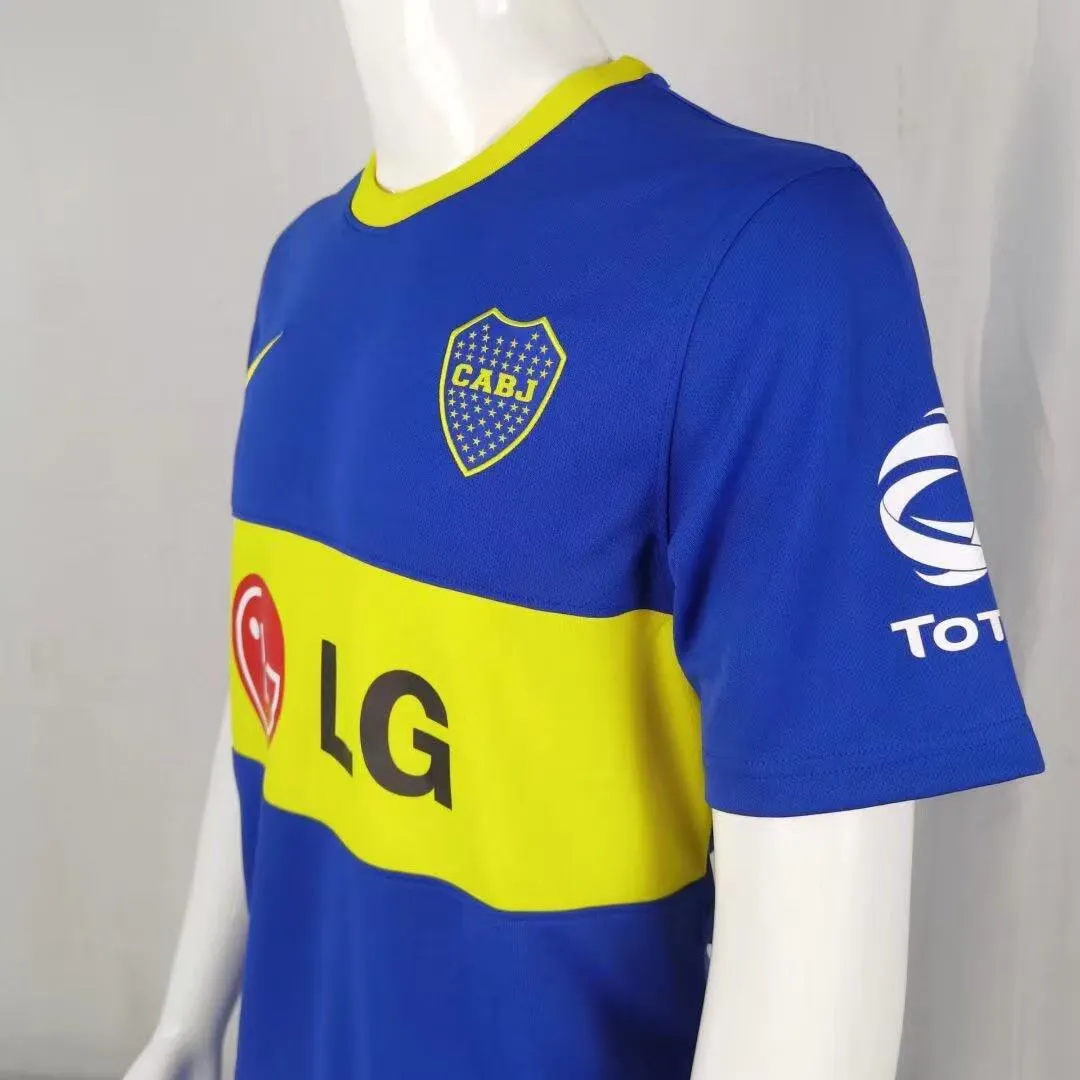 2010/2011 Retro Boca Juniors Heim Fußballtrikot 1:1 Thai-Qualität – Bild 3