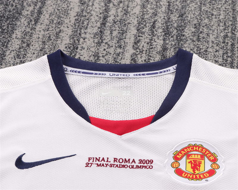 2008/2009 Retro Manchester United Away Football Shirt 1:1 Thai Quality Kids Size - Image 4