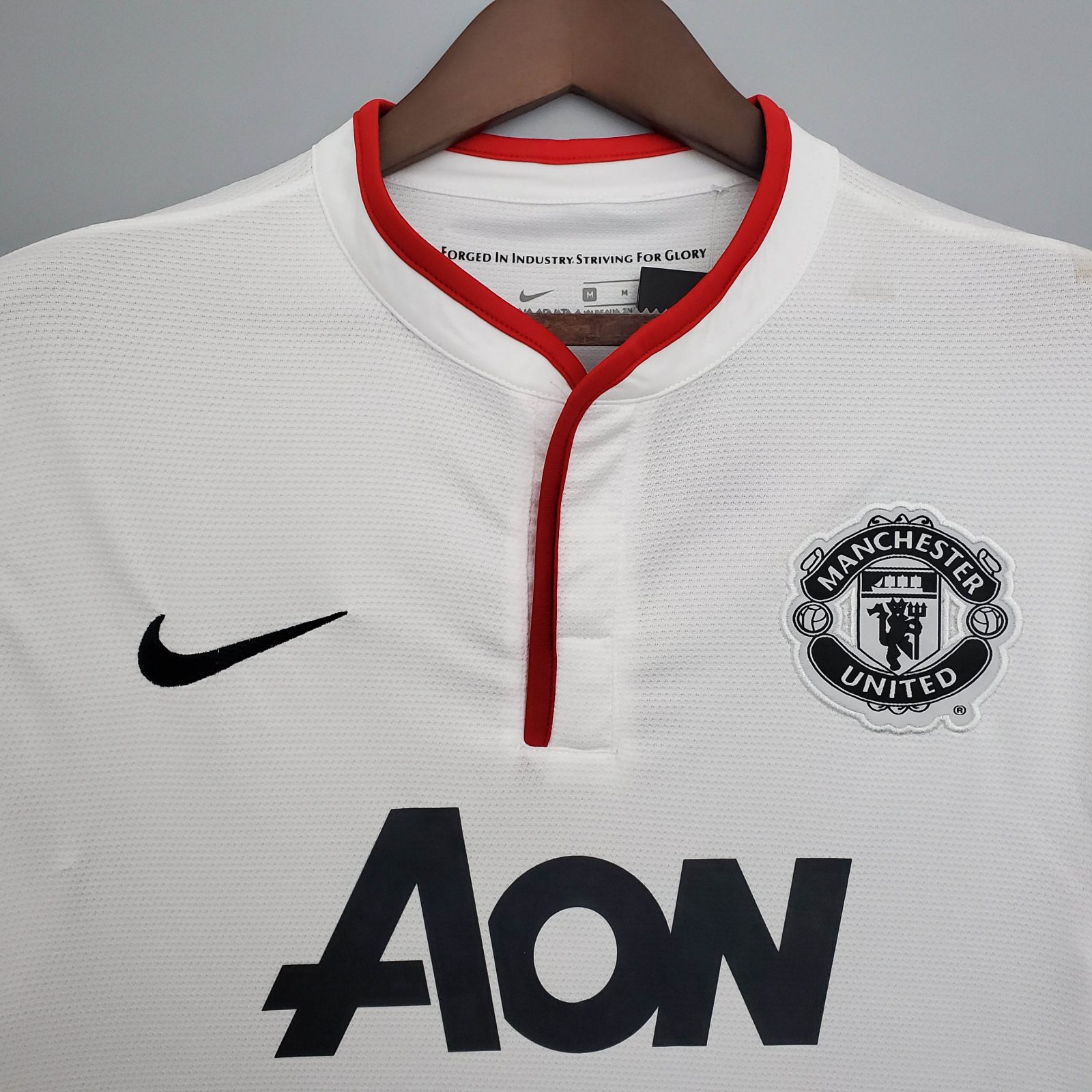 2013/2014 Retro Manchester United Trzecia Wyjazdowa Koszulka piłkarska Jakość tajska 1:1 - obrazek 4
